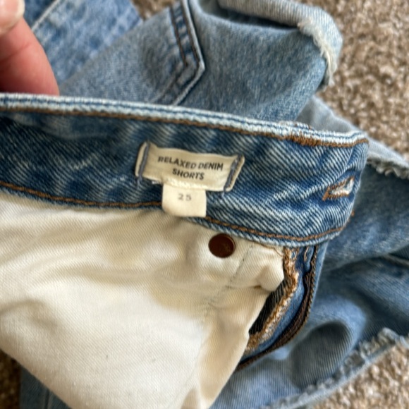 MADEWELL *cutoff* Denim Jean Shorts - so cute! - Picture 3 of 5
